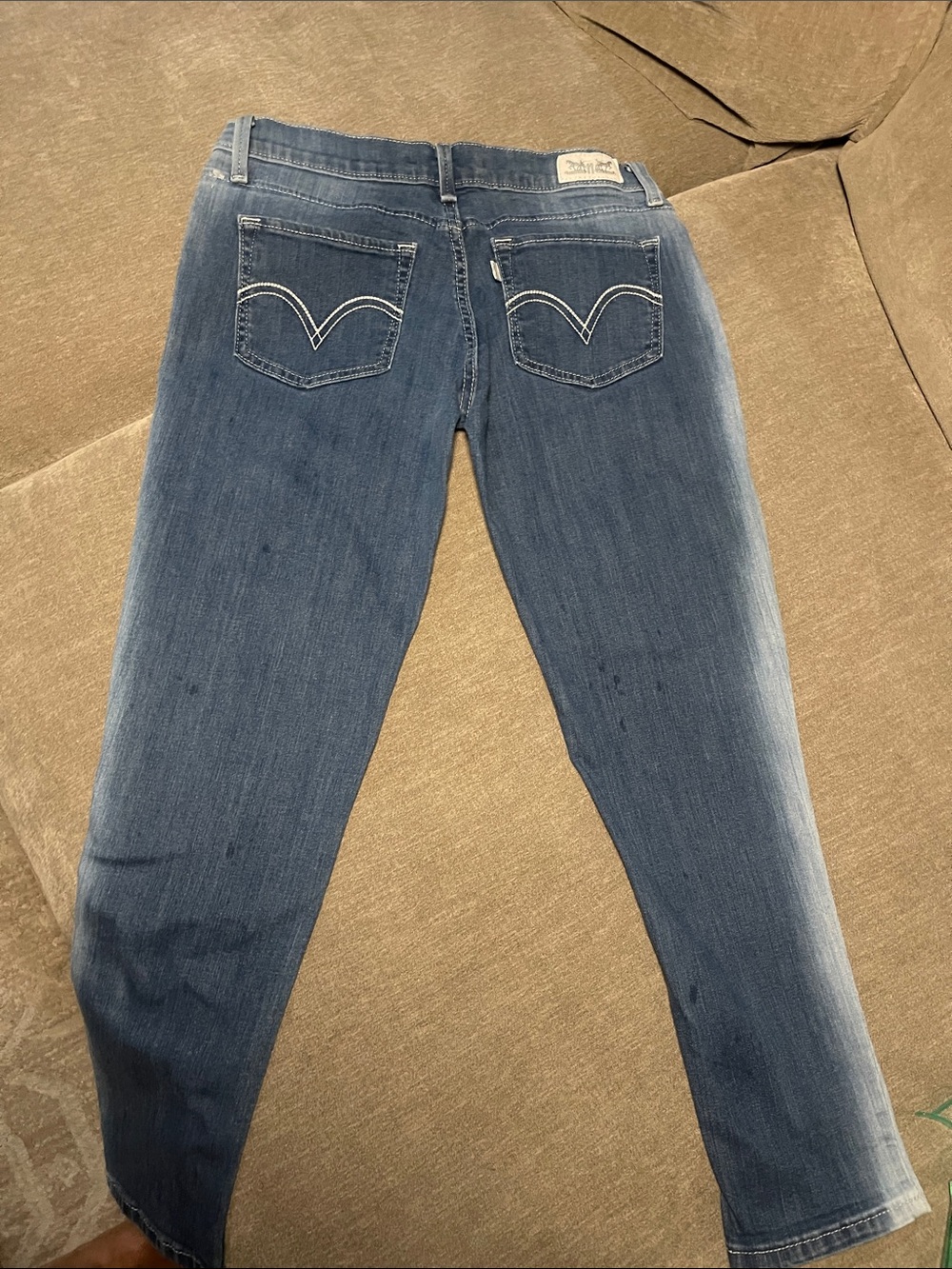 Levi's Women's Straight Leg Blue Denim Jeans